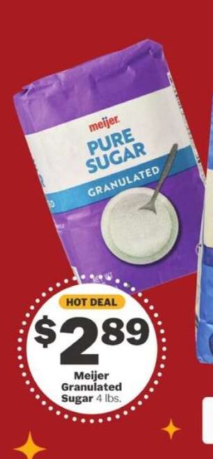 Meijer Granulated Sugar