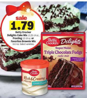 Betty Crocker Delights Cake Mix
