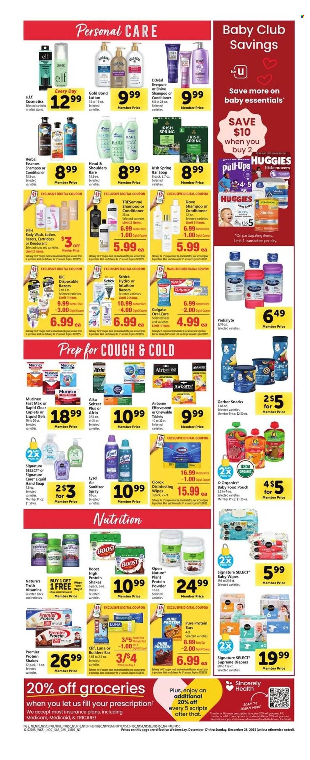 Safeway ad - 12/17/2025 - 12/25/2025. Page 13