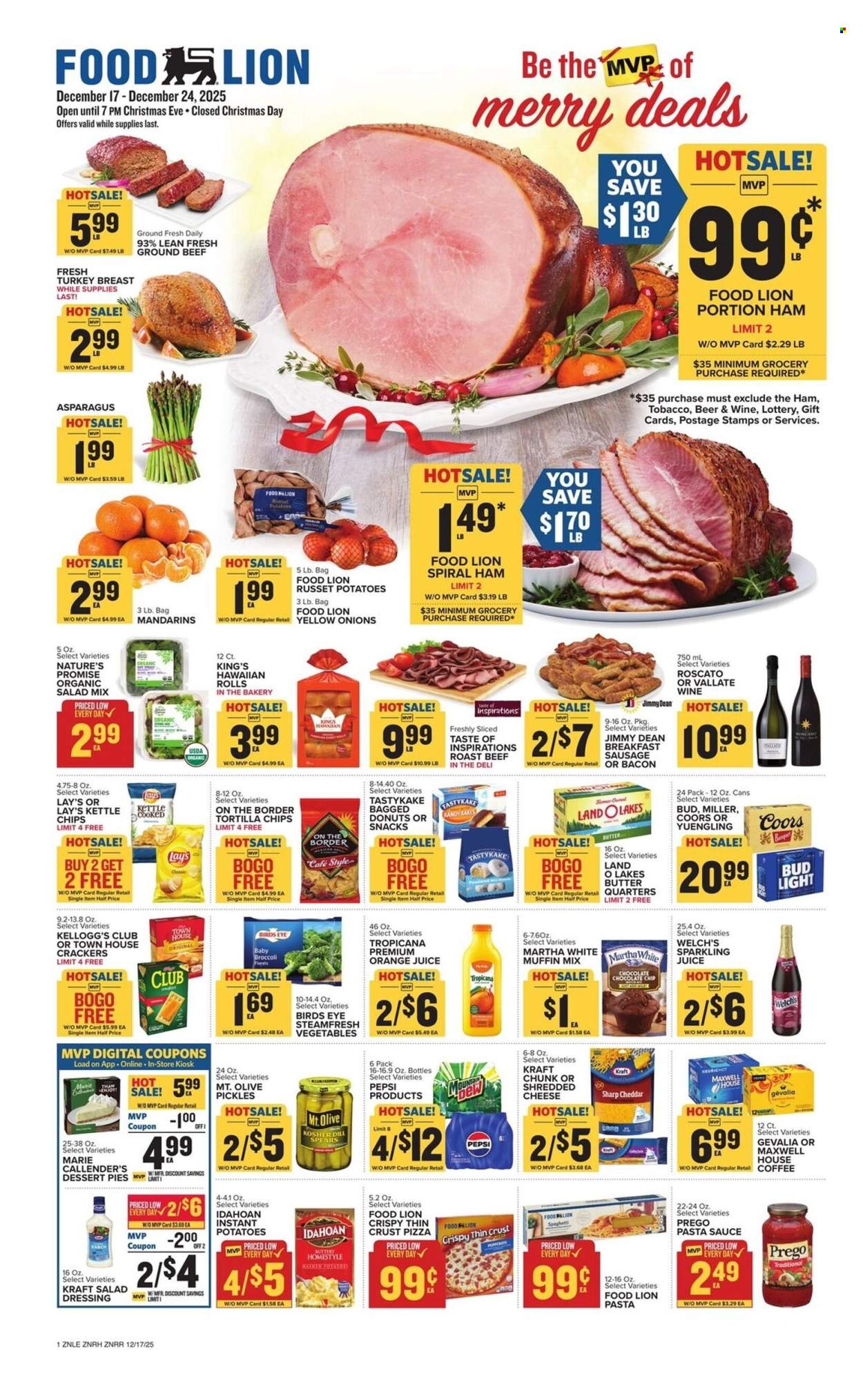 Food Lion ad - 12/17/2025 - 12/24/2025. Page 1