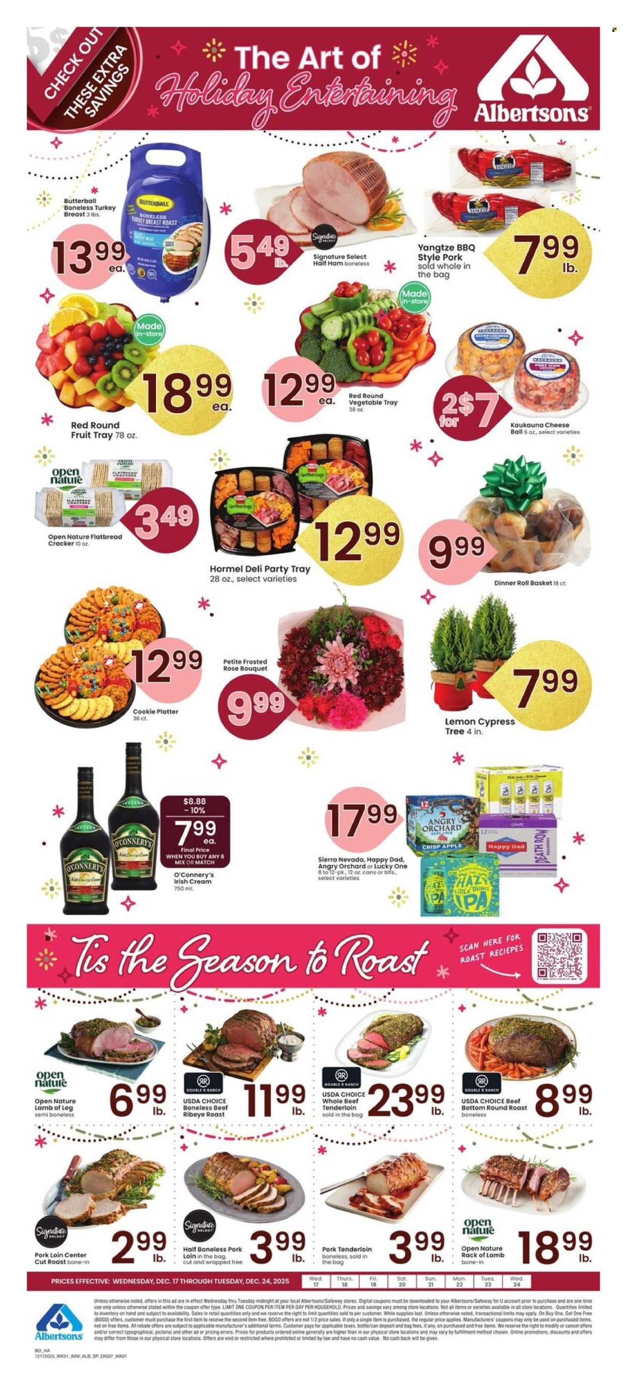 Albertsons ad - 12/17/2025 - 12/24/2025. Page 1