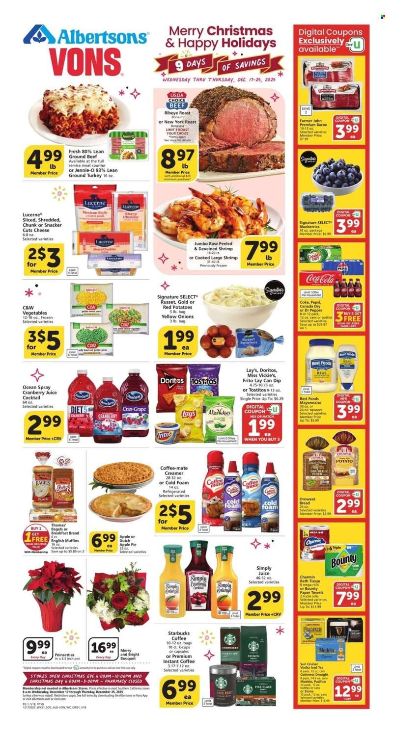 Albertsons Flyer - 12/17/2025 - 12/25/2025.