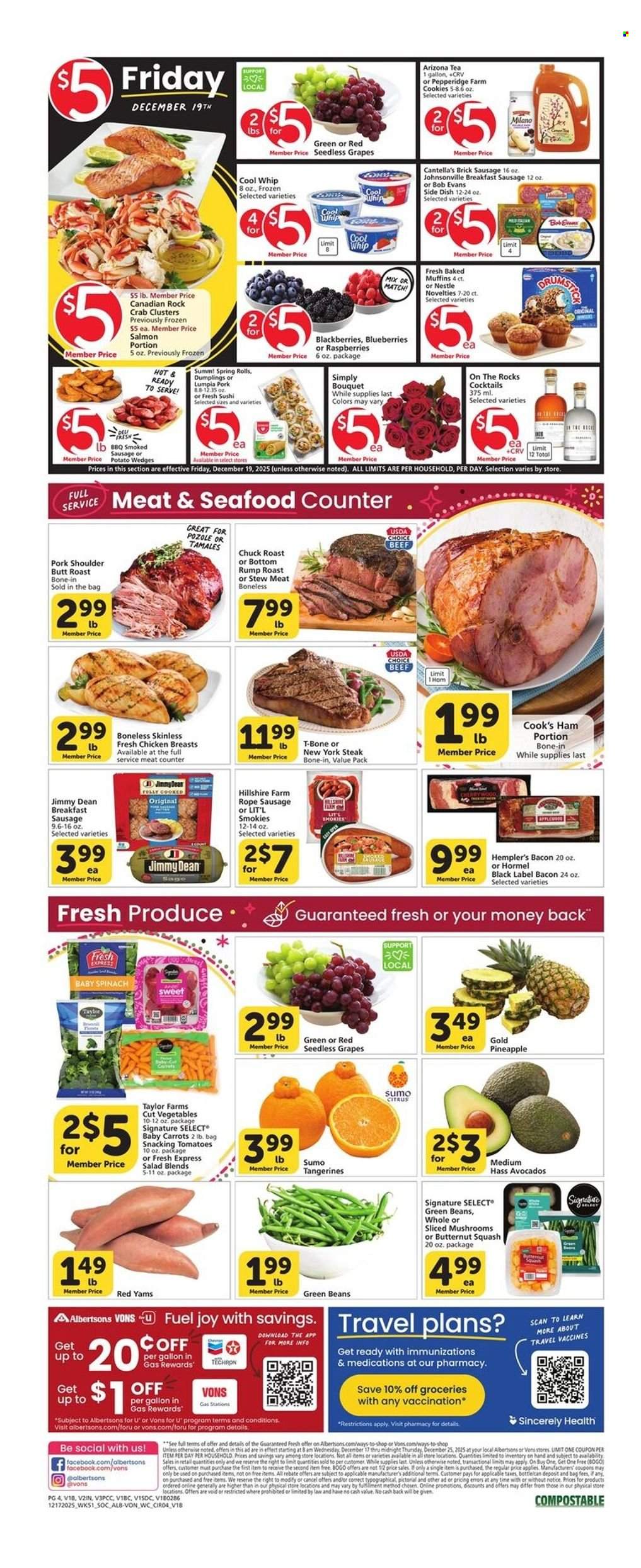 Albertsons ad - 12/17/2025 - 12/25/2025. Page 5