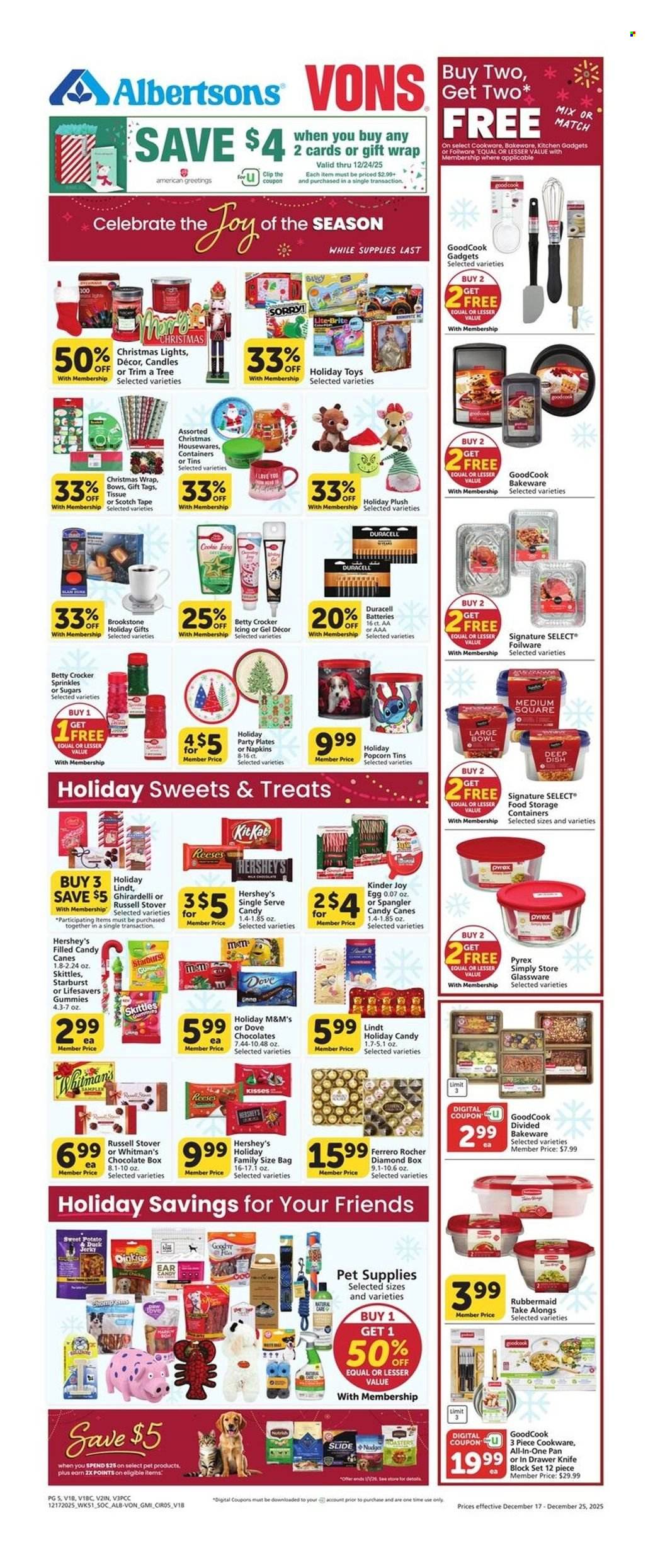 Albertsons ad - 12/17/2025 - 12/25/2025. Page 6