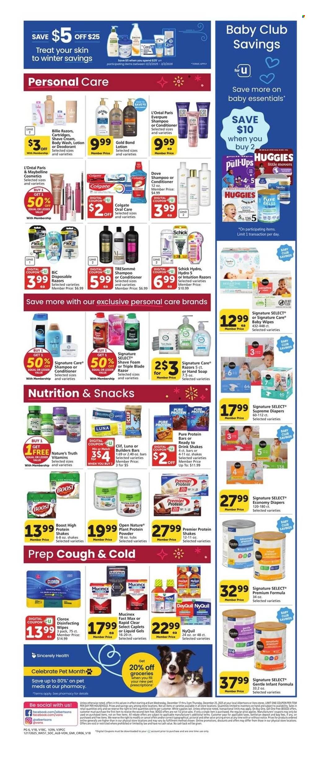 Albertsons ad - 12/17/2025 - 12/25/2025. Page 7