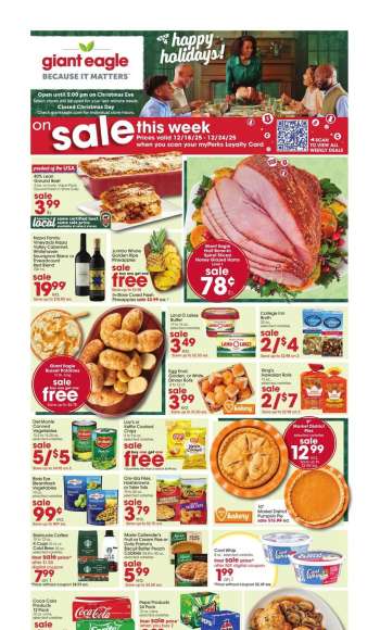 Giant Eagle Flyer - 12/18/2025 - 12/24/2025.