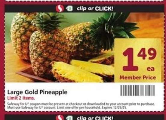 Large Gold Pineapple