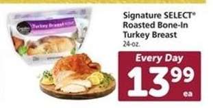 Signature SELECT Roasted Bone-In Turkey Breast