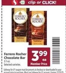 Ferrero Rocher Chocolate Bar