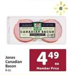 Jones Canadian Bacon