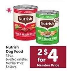 Nutrish Dog Food*