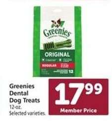 Greenies Dental Dog Treats