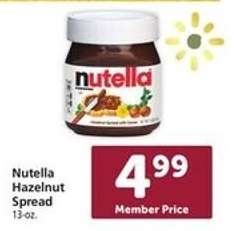 Nutella Hazelnut Spread