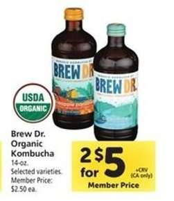 Brew Dr. Organic Kombucha