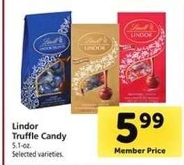 Lindor Truffle Candy