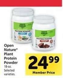 Open Nature Plant Protein Powder