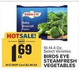 Birds Eye Steamfresh Vegetables