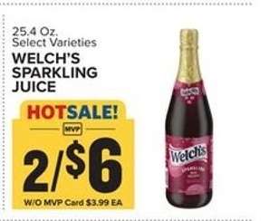 Welch's Sparkling Juice*
