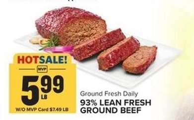 93% Lean Fresh Ground Beef