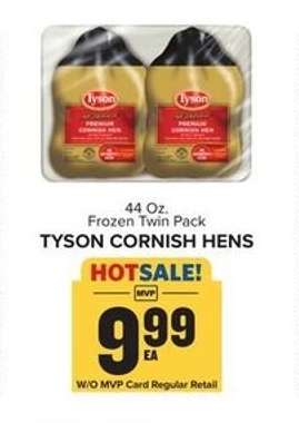 Tyson Cornish Hens