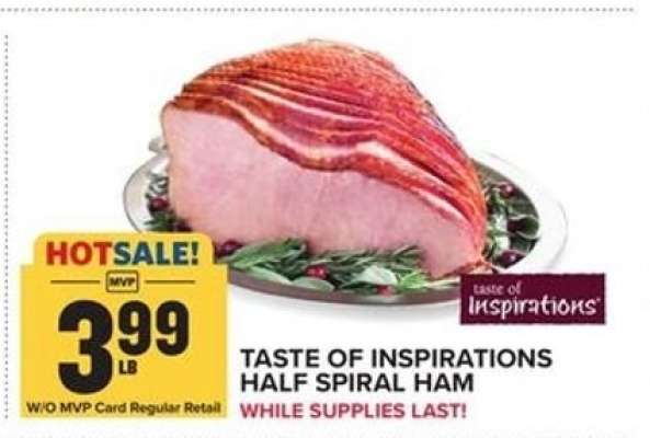 Taste of Inspirations Half Spiral Ham