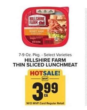 Hillshire Farm Thin Sliced Lunchmeat