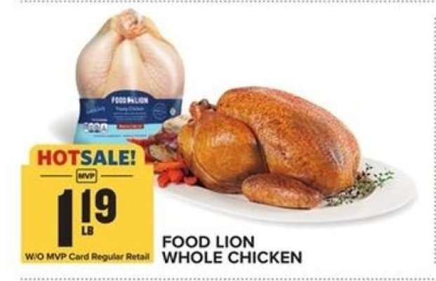 Food Lion Whole Chicken