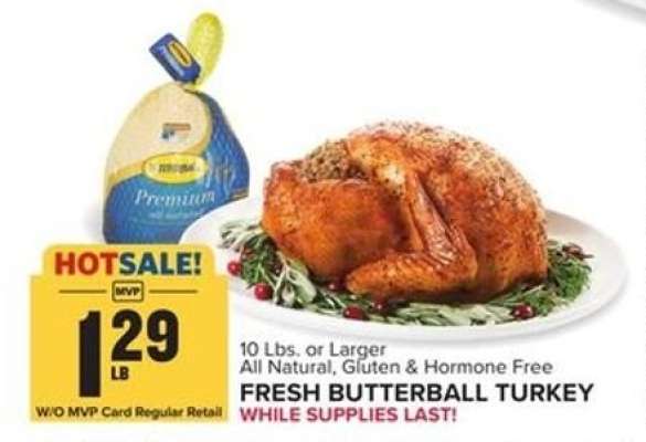 Fresh Butterball Turkey