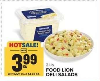 Food Lion Deli Salads
