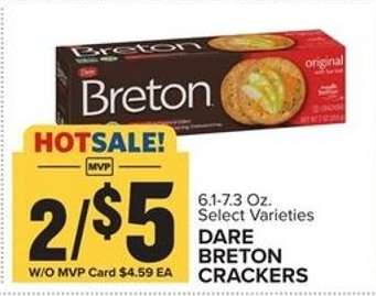 Dare Breton Crackers