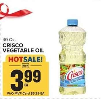 Crisco Vegetable Oil