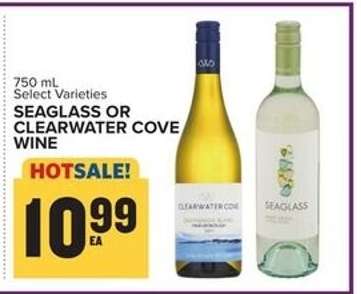 SEAGLASS OR CLEARWATER COVE WINE
