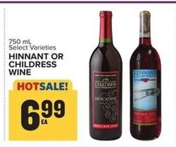 Hinnant or Childress Wine