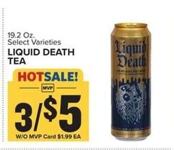 Liquid Death Tea