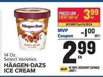 Häagen Dazs Ice Cream