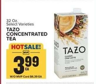 TAZO CONCENTRATED TEA