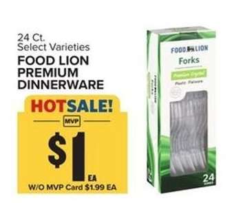 Food Lion Premium Dinnerware