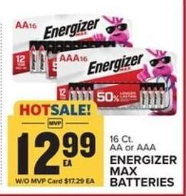Energizer Max Batteries