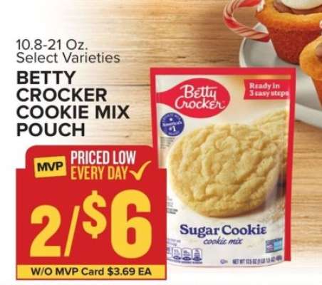 Betty Crocker Cookie Mix Pouch