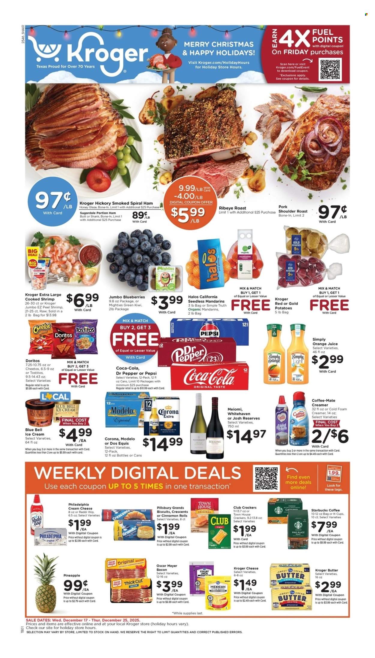 Kroger ad - 12/17/2025 - 12/25/2025. Page 1