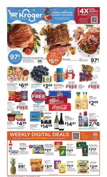 Kroger Flyer - 12/17/2025 - 12/25/2025.