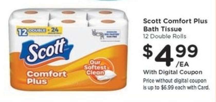 Scott Comfort Plus Bath Tissue