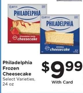 Philadelphia Frozen Cheesecake