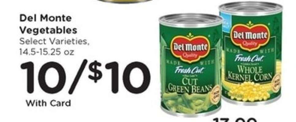 Del Monte Vegetables*