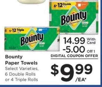 Bounty Paper Towels