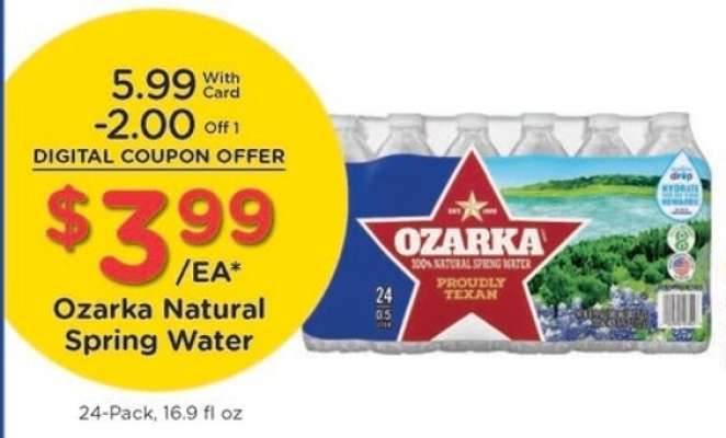 Ozarka Natural Spring Water