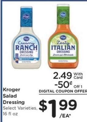 Kroger Salad Dressing
