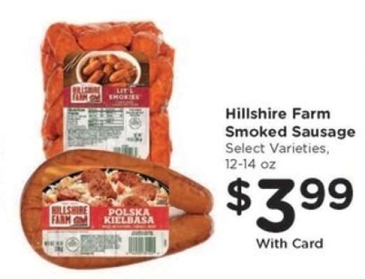 Hillshire Farm Smoked Sausage