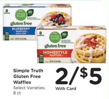 Simple Truth Gluten Free Waffles