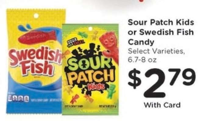 Sour Patch Kids or Swedish Fish Candy